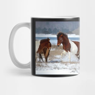 Mischievous Horses Mug